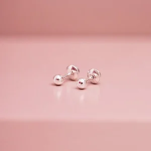 BRINCO SEGUNDO FURO PRATA 925 LISO 3MM