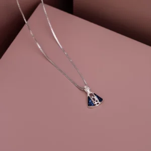 COLAR NOSSA SENHORA APARECIDA MANTO AZUL PEQUENO