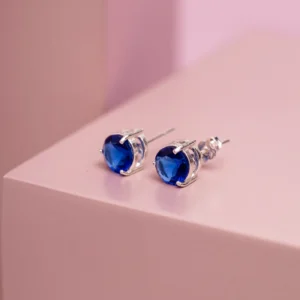 BRINCO PONTO DE LUZ GRANDE AZUL SAFIRA