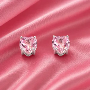 BRINCO PONTO DE LUZ CORAÇÃO ROSA