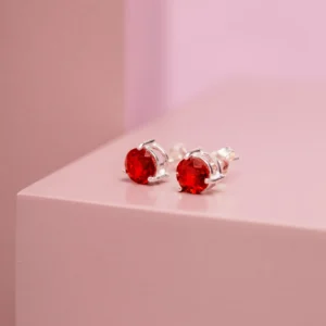 BRINCO PONTO DE LUZ GRANDE JADE VERMELHA