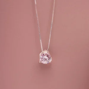 COLAR PONTO DE LUZ PEQUENO ZIRCONIA CRISTAL