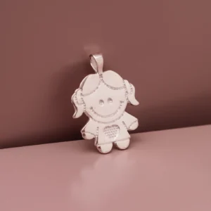 PINGENTE LISO MENINA